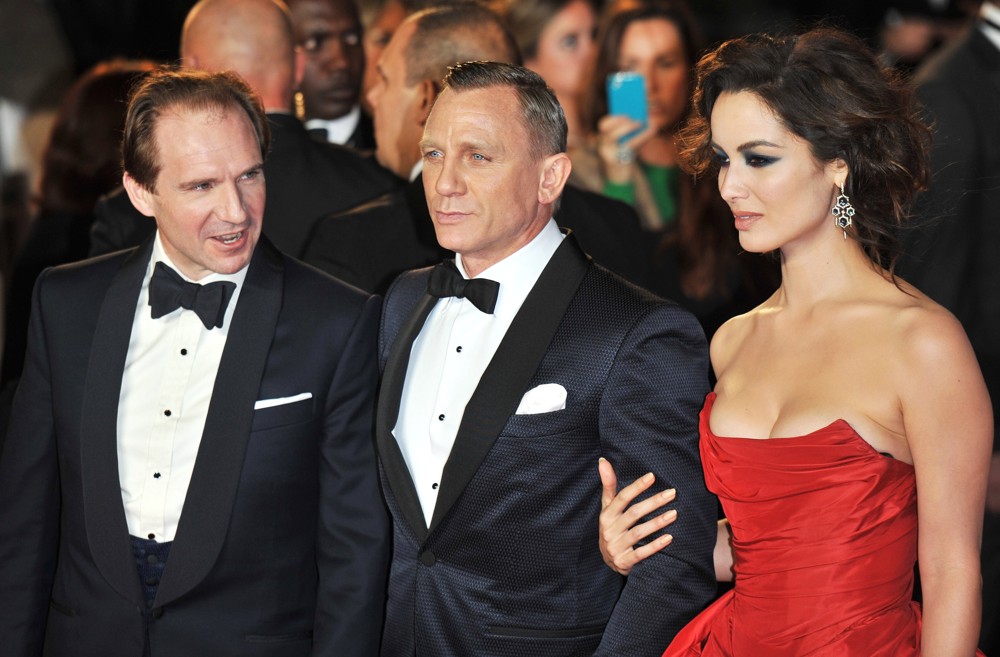 Ralph Fiennes;Daniel Craig;Berenice Marlohe;<br>World Premiere of Skyfall - Arrivals