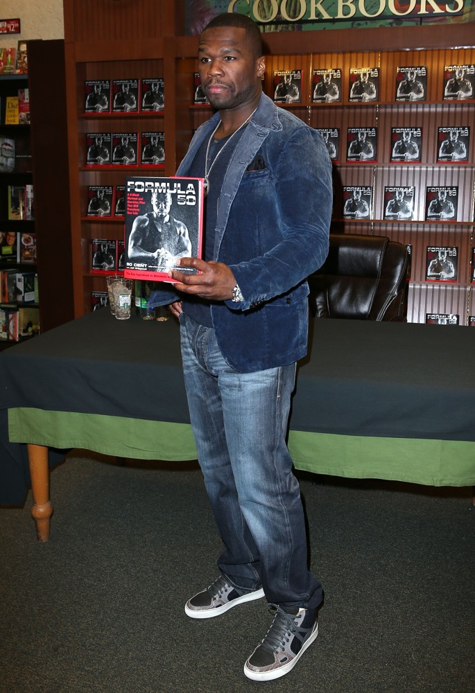 50 Cent;<br>50 Cent Celebrates The Launch of His Book Formula 50