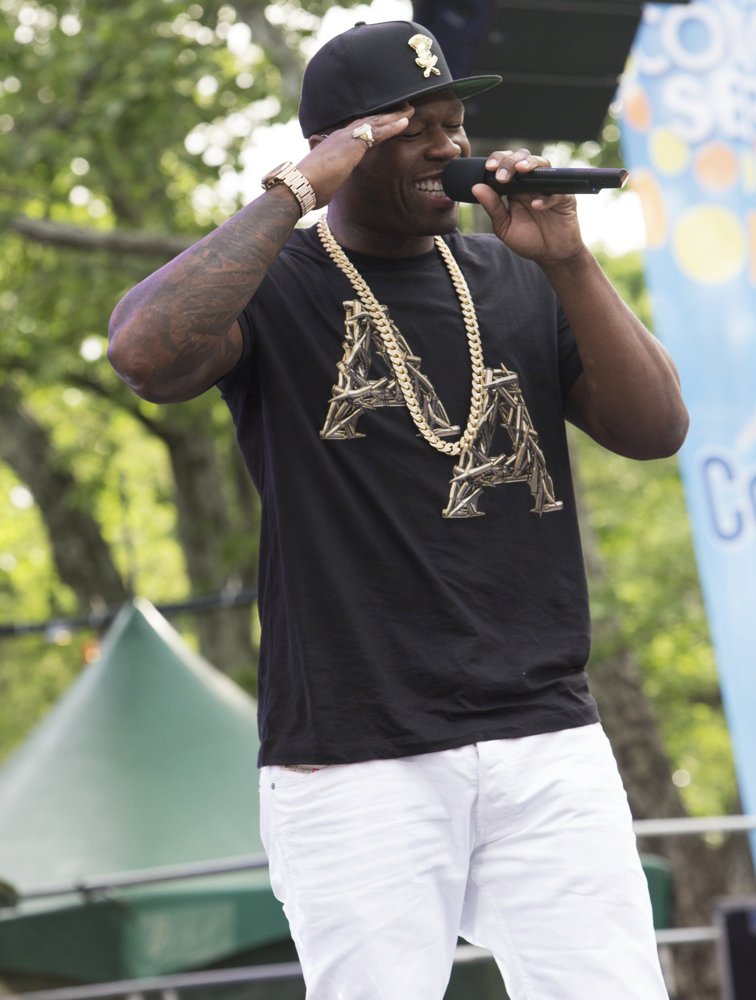 50 Cent;<br>50 Cent Performs on Good Morning America
