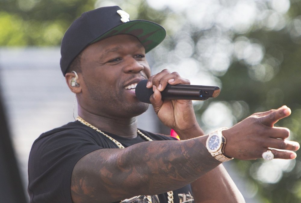 50 Cent;<br>50 Cent Performs on Good Morning America