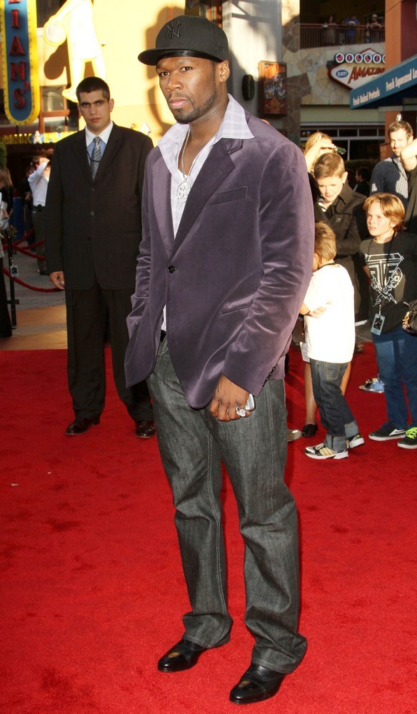 50 Cent;<br>Los Angeles Premiere of Real Steel