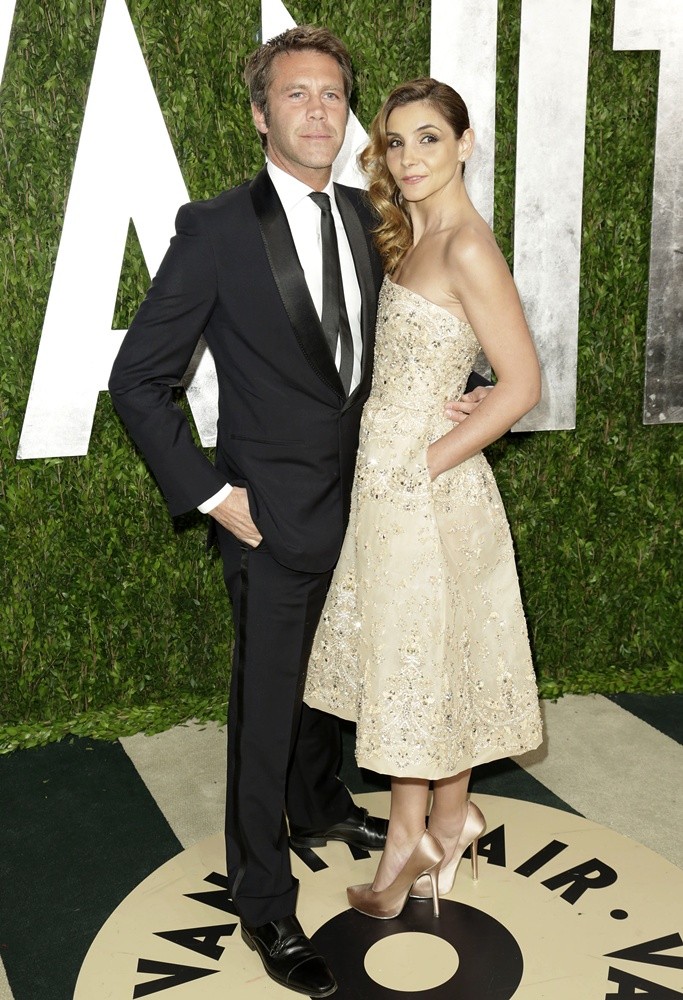 Prince Emanuele Filiberto;Clotilde Courau;<br>2013 Vanity Fair Oscar Party - Arrivals