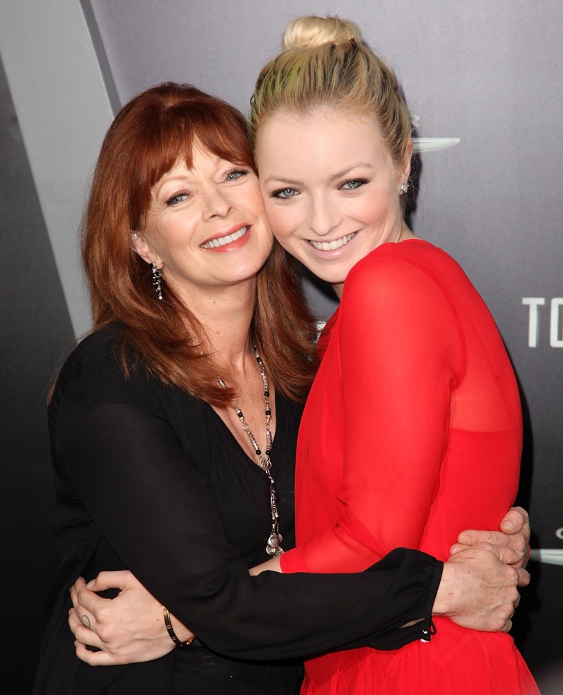 Frances Fisher;Francesca Eastwood;<br>Los Angeles Premiere of Total Recall