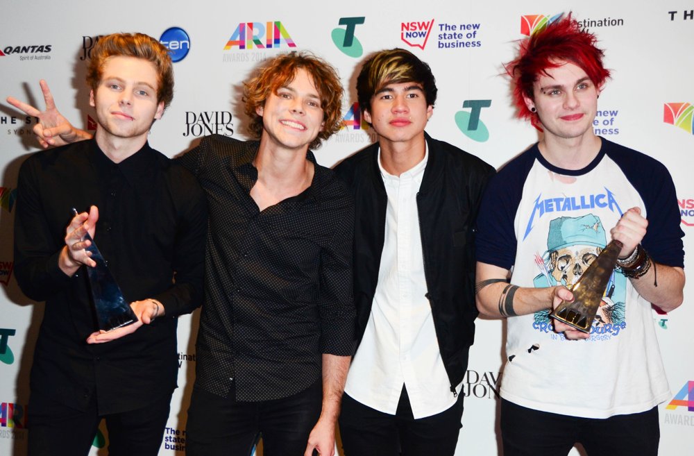 5 Seconds of Summer;<br>28th Annual ARIA Awards - Press Room