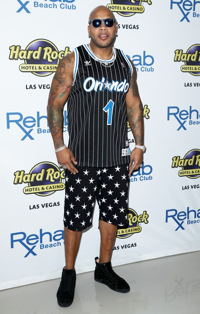Flo Rida Hosts Rehab Beach Club