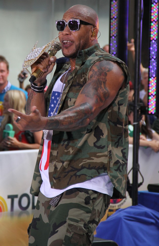 Flo Rida;<br>Flo Rida Performs at The Toyota Concert Series on The Today Show