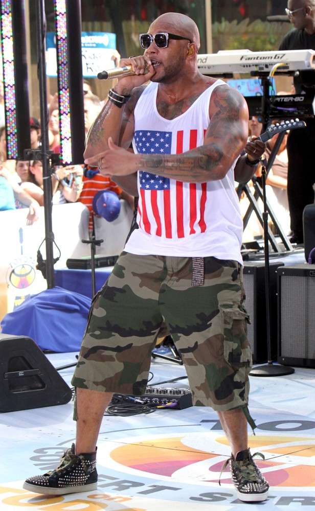 Flo Rida;<br>Flo Rida Performs at The Toyota Concert Series on The Today Show