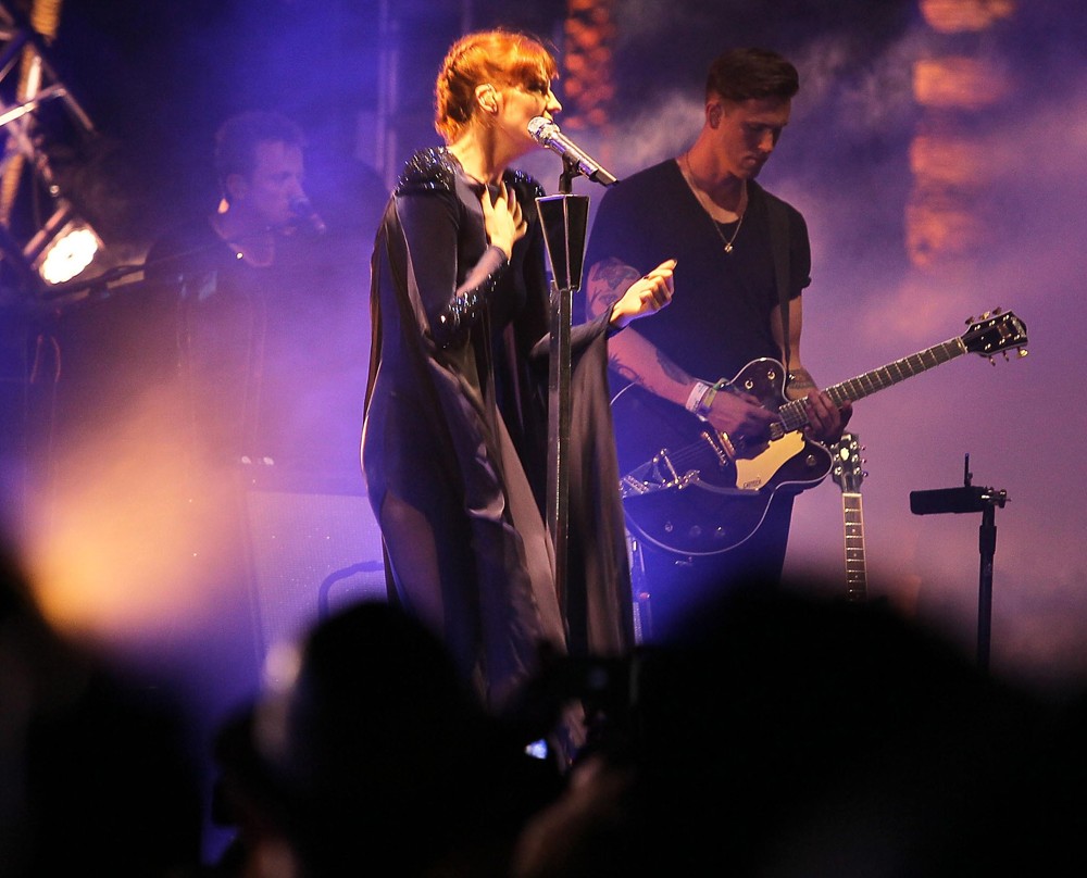 Florence Welch;Robert Ackroyd;Florence and the Machine;<br>Performances at The 2012 Coachella Valley Music and Arts Festival - Week 2 Day 3