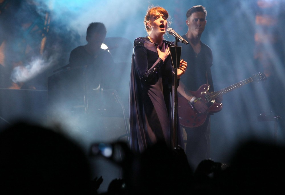 Florence Welch;Robert Ackroyd;Florence and the Machine;<br>Performances at The 2012 Coachella Valley Music and Arts Festival - Week 2 Day 3