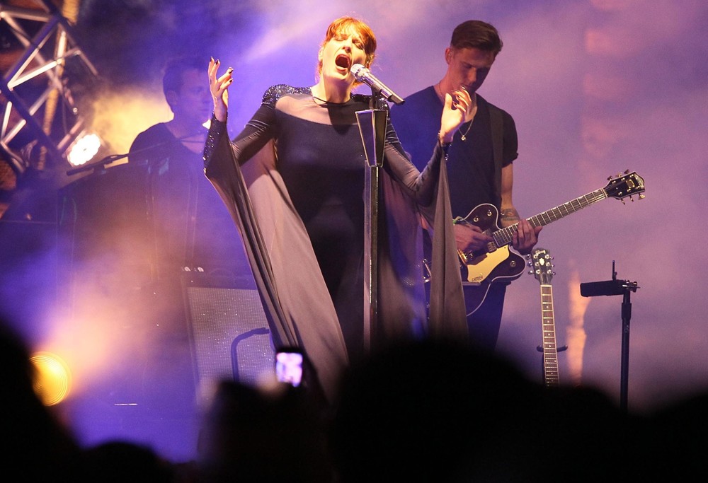 Florence Welch;Robert Ackroyd;Florence and the Machine;<br>Performances at The 2012 Coachella Valley Music and Arts Festival - Week 2 Day 3