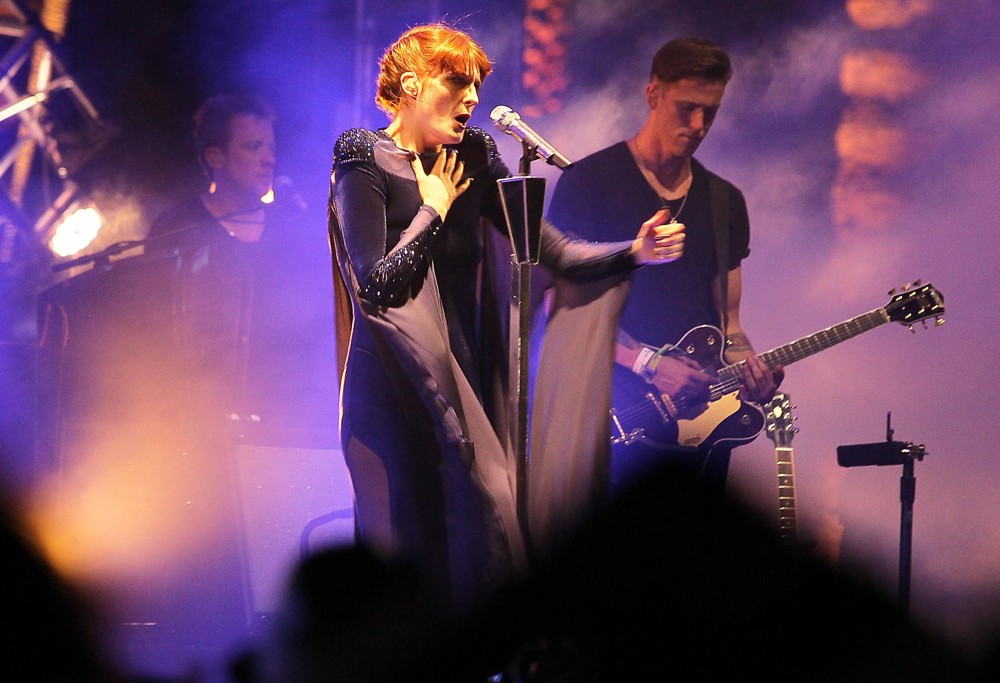 Florence Welch;Robert Ackroyd;Florence and the Machine;<br>Performances at The 2012 Coachella Valley Music and Arts Festival - Week 2 Day 3