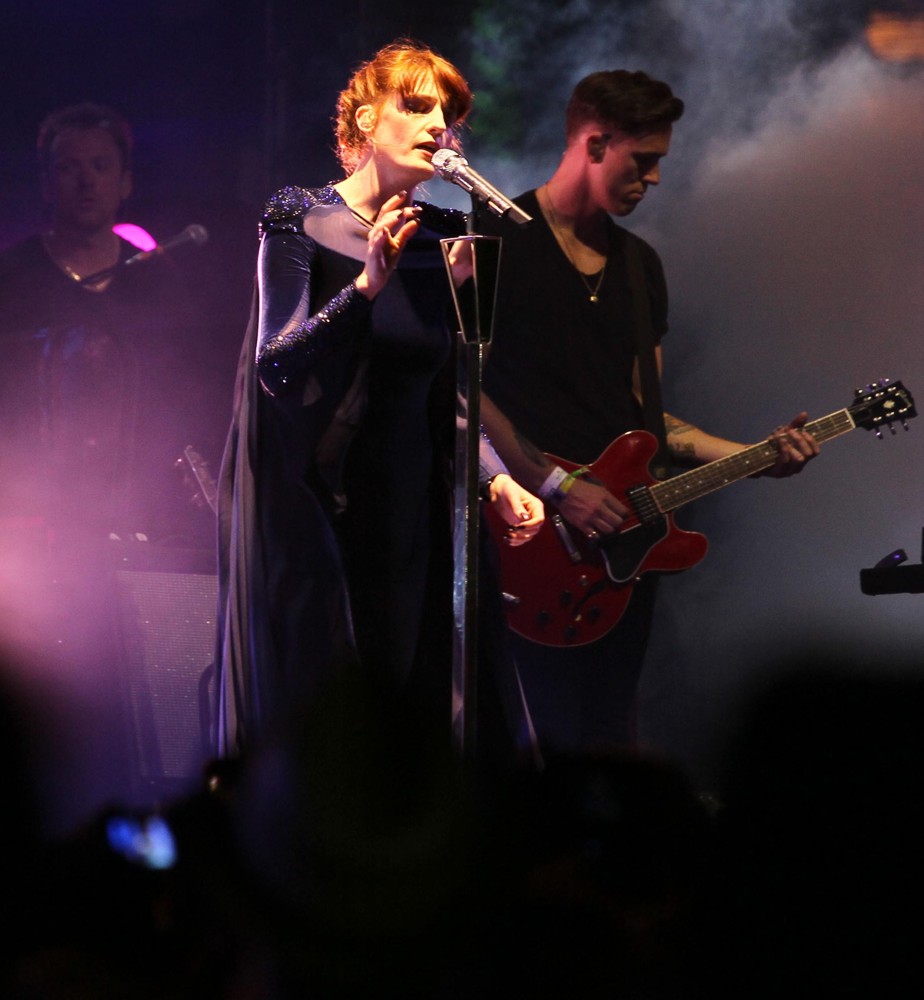 Florence Welch;Robert Ackroyd;Florence and the Machine;<br>Performances at The 2012 Coachella Valley Music and Arts Festival - Week 2 Day 3