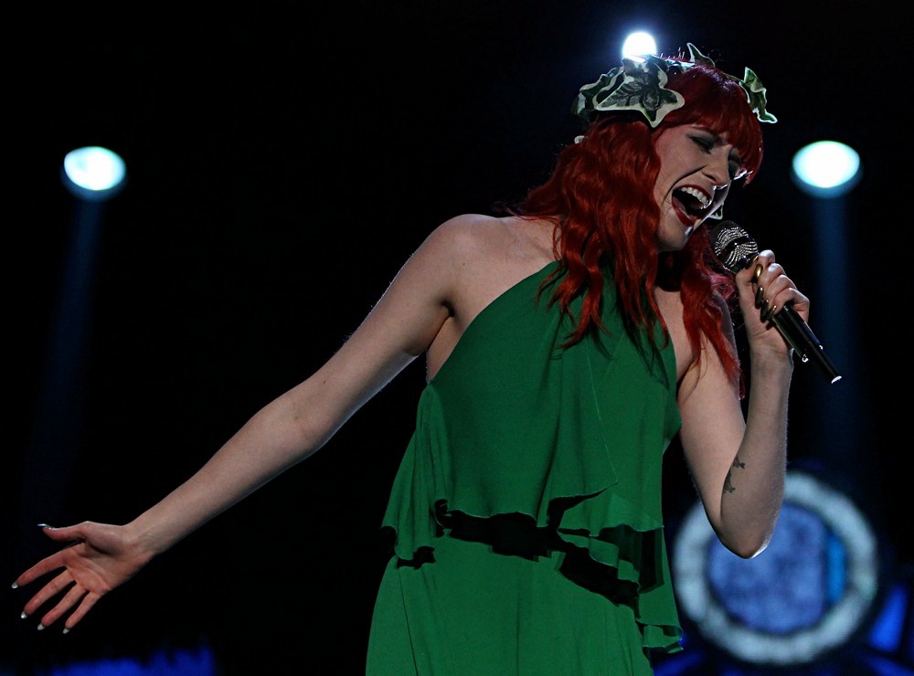 Florence Welch;Florence and the Machine;<br>Bestival Music Festival 2012 - Performances - Day Two