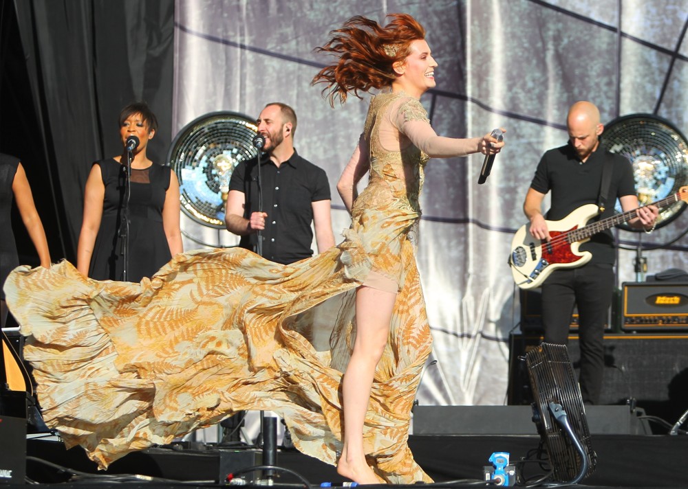 Florence Welch;Mark Saunders;Florence and the Machine;<br>BBC Radio 1's Hackney Weekend - Day 2