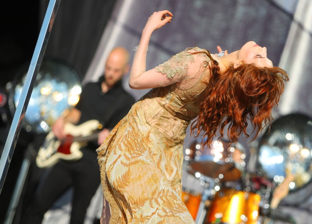 Mark Saunders;Florence Welch;Florence and the Machine;<br>BBC Radio 1's Hackney Weekend - Day 2