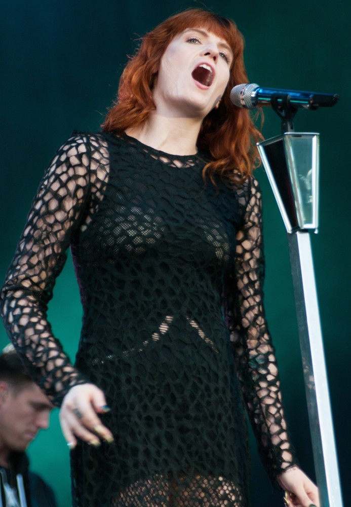 Florence Welch;Florence and the Machine;<br>Leeds Festival 2012 - Day Three