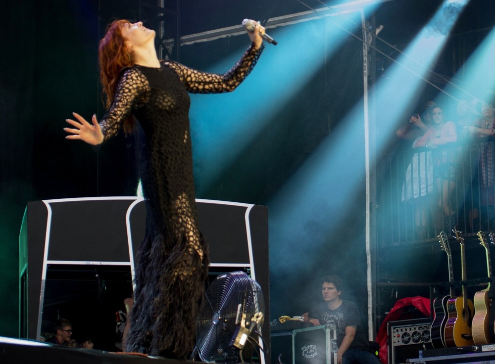 Florence Welch;Florence and the Machine;<br>Leeds Festival 2012 - Day Three