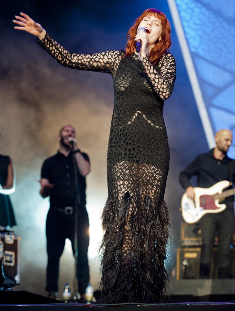 Florence Welch;Florence and the Machine;<br>Leeds Festival 2012 - Day Three