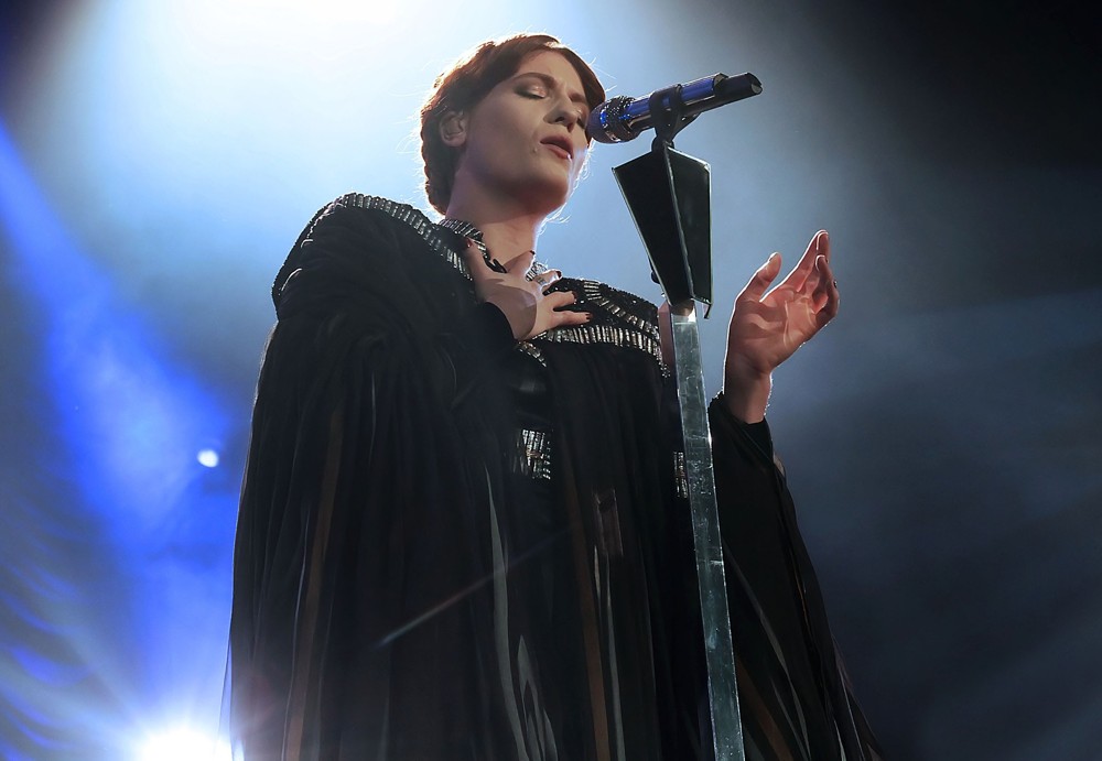 Florence Welch;Florence and the Machine;<br>Florence and the Machine Performing at Manchester Evening News Arena