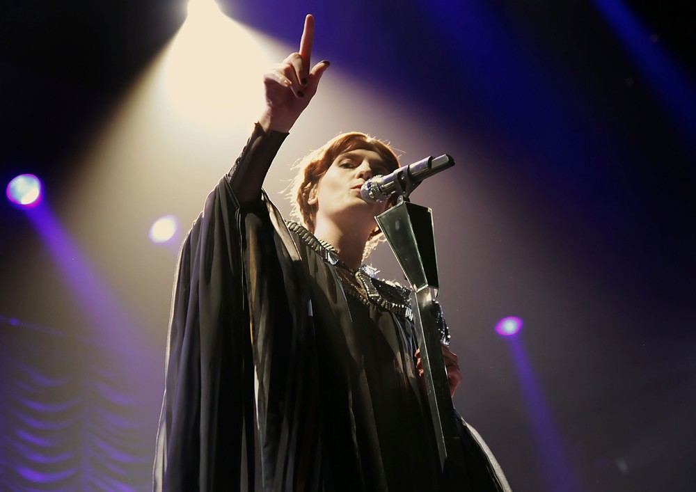 Florence Welch;Florence and the Machine;<br>Florence and the Machine Performing at Manchester Evening News Arena