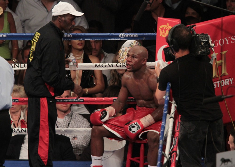 Floyd Mayweather, Jr.;<br>The Fight Floyd Mayweather, Jr. Defeated Miguel Cotto by Way of A Twelve Round Unanimous Decision