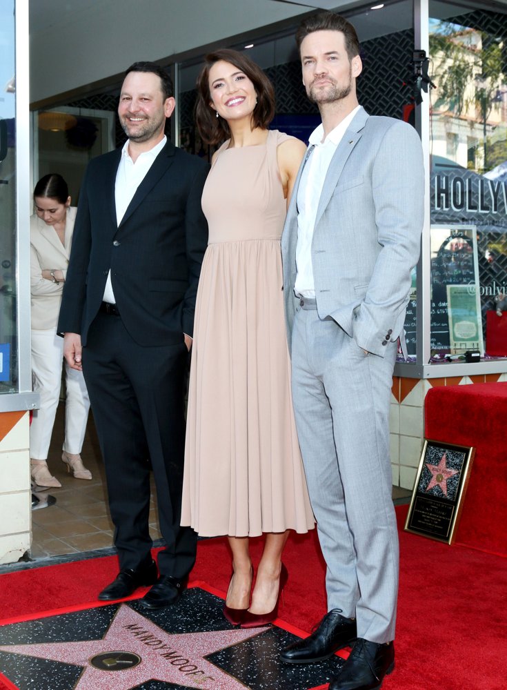 Mandy Moore Star Ceremony on The Hollywood Walk of Fame