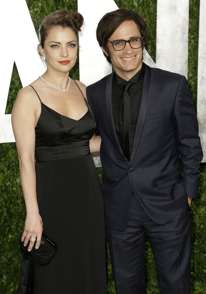 Dolores Fonzi;Gael Garcia Bernal;<br>2013 Vanity Fair Oscar Party - Arrivals