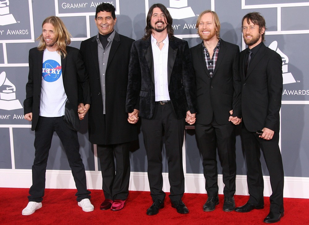 Foo Fighters;<br>54th Annual GRAMMY Awards - Arrivals