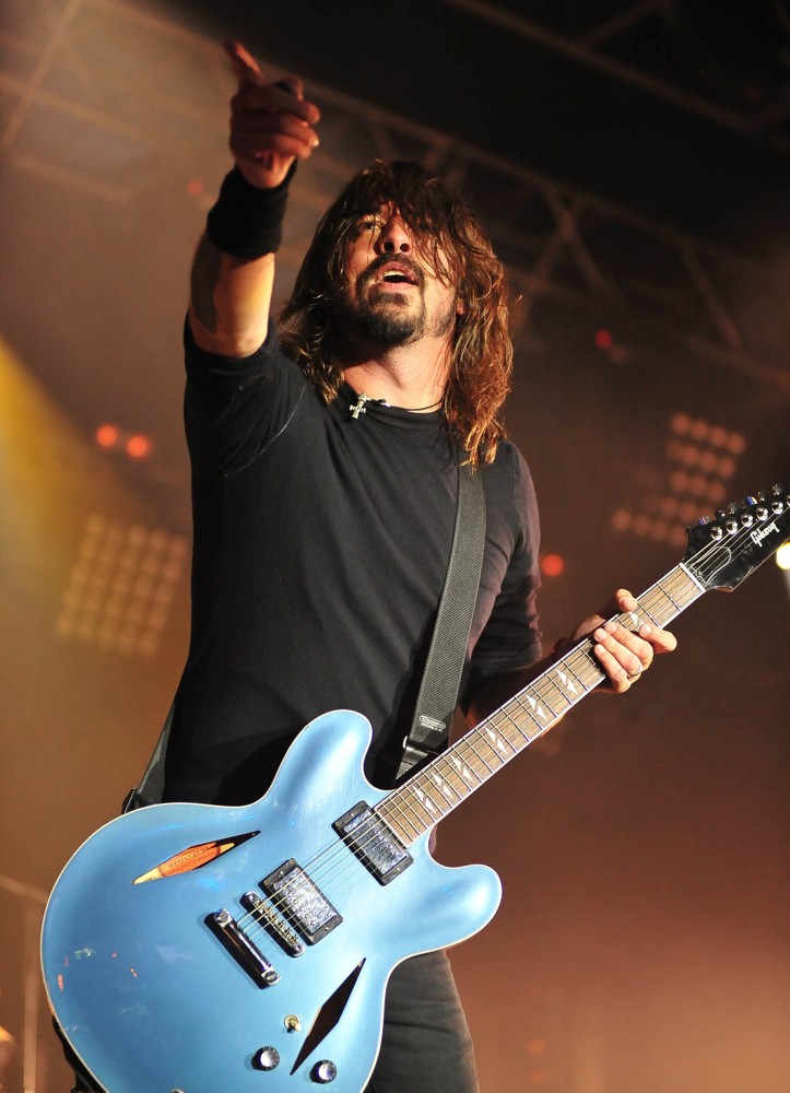 Dave Grohl;Foo Fighters;<br>Foo Fighters Perform During BBC Radio 1's Big Weekend 2011 - Performance