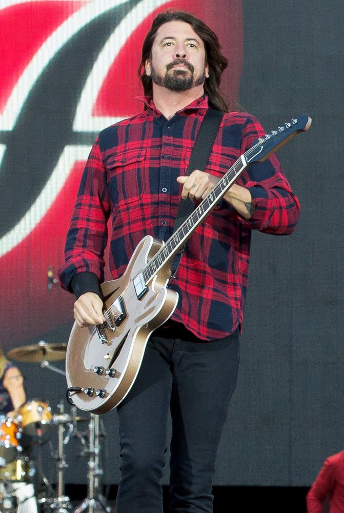Foo Fighters Performing in Gothenburg