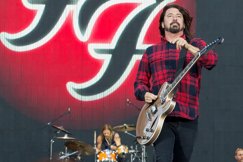 Foo Fighters Performing in Gothenburg