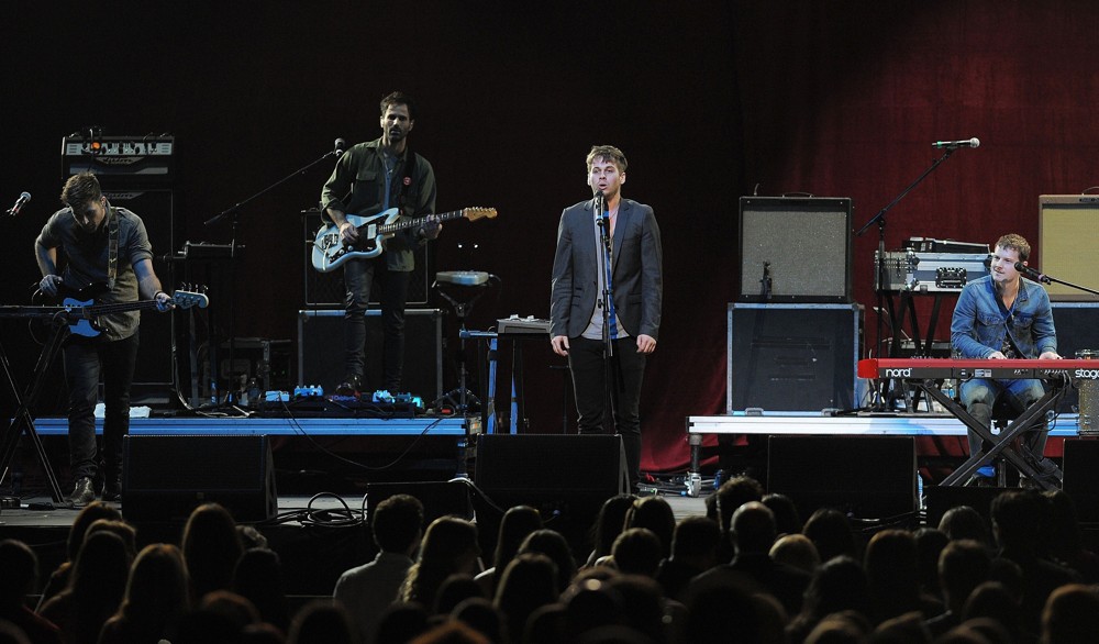Mark Foster;Cubbie Fink;Foster the People;<br>The Y100 Jingle Ball 2011