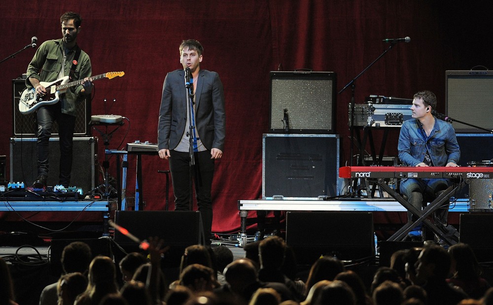 Mark Foster;Cubbie Fink;Foster the People;<br>The Y100 Jingle Ball 2011