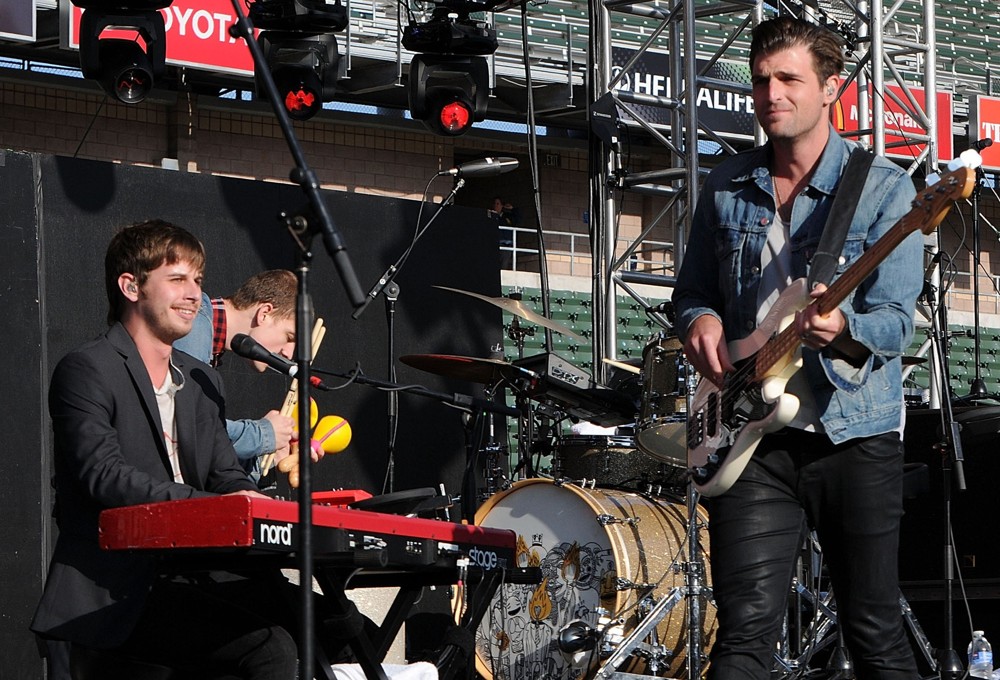 Mark Foster;Cubbie Fink;Foster the People;<br>102.7 KIIS FM's Wango Tango 2012 - Show