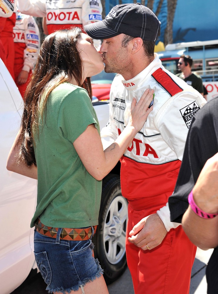 Megan Fox;Brian Austin Green;<br>The 2011 Toyota Grand Prix Pro Celebrity Race