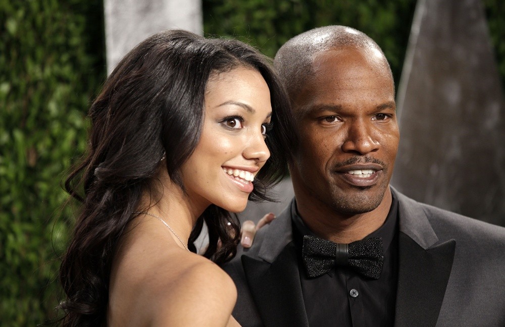 Corrine Foxx;Jamie Foxx;<br>2013 Vanity Fair Oscar Party - Arrivals