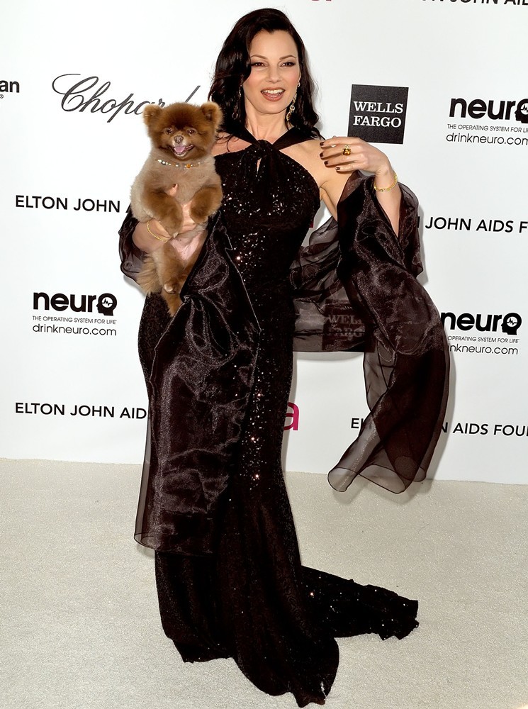 Fran Drescher;<br>The 20th Annual Elton John AIDS Foundation's Oscar Viewing Party - Arrivals