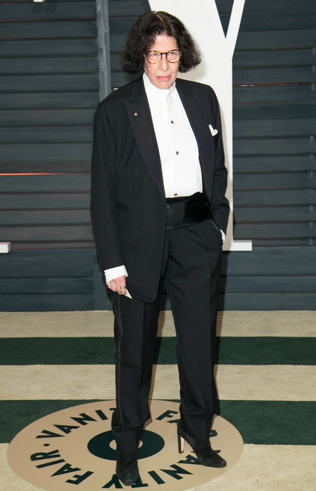 Fran Lebowitz Picture 9 2015 Vanity Fair Oscar Party