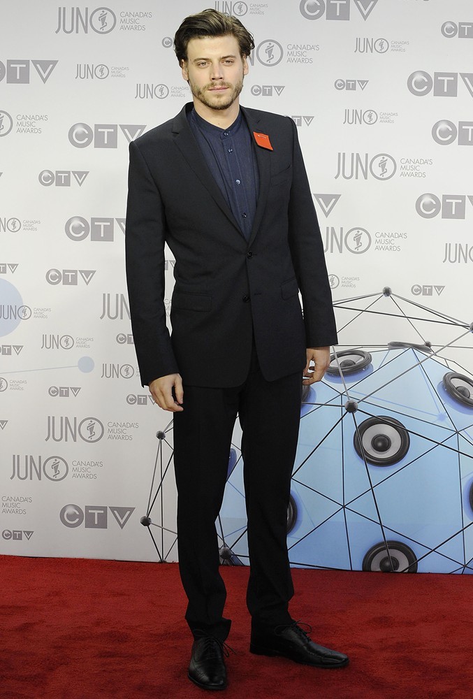 Francois Arnaud;<br>2012 JUNO Awards - Arrivals