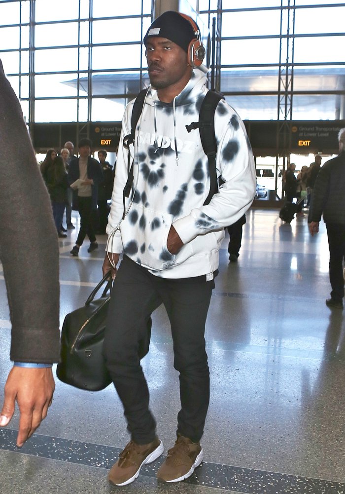 Frank Ocean Departs from Los Angeles International Airport
