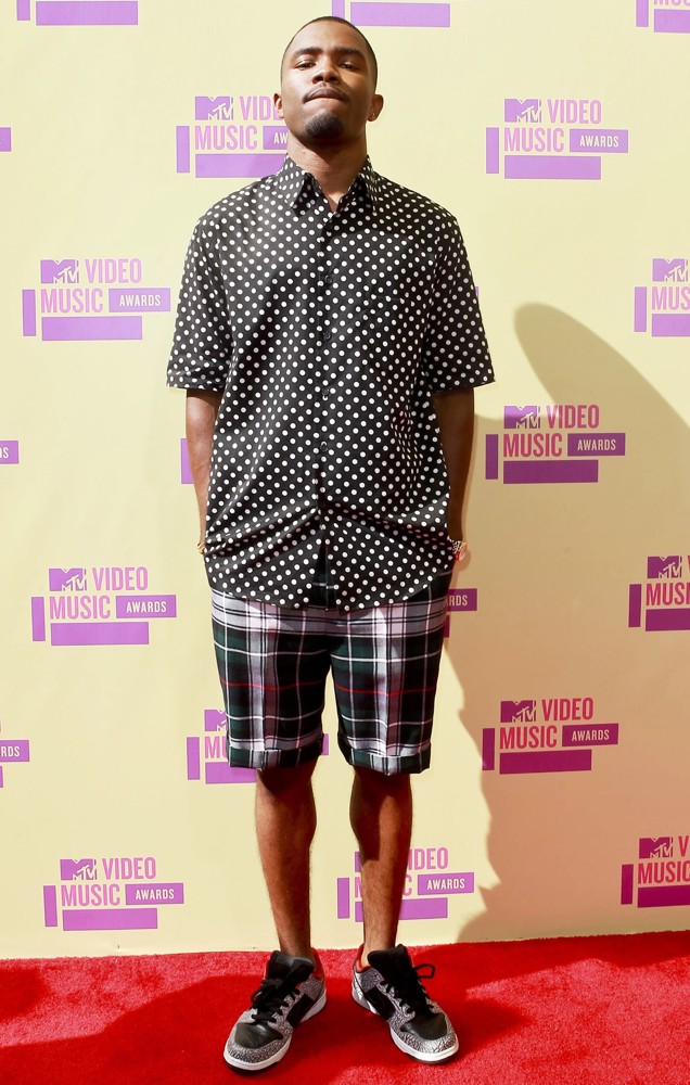 Frank Ocean;<br>2012 MTV Video Music Awards - Arrivals