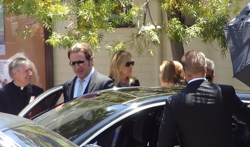 Frank Stallone;<br>The Funeral of Sage Stallone