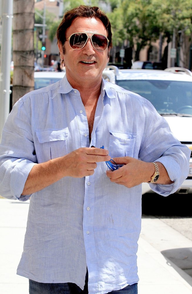 Frank Stallone;<br>Frank Stallone Out and About on Cannon Drive