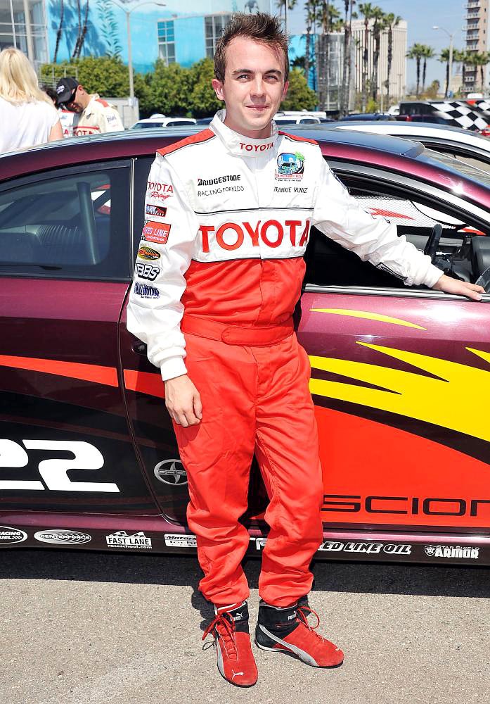 Frankie Muniz;<br>The 35th Annual Toyota Pro-Celebrity Race - Press-Practice Day