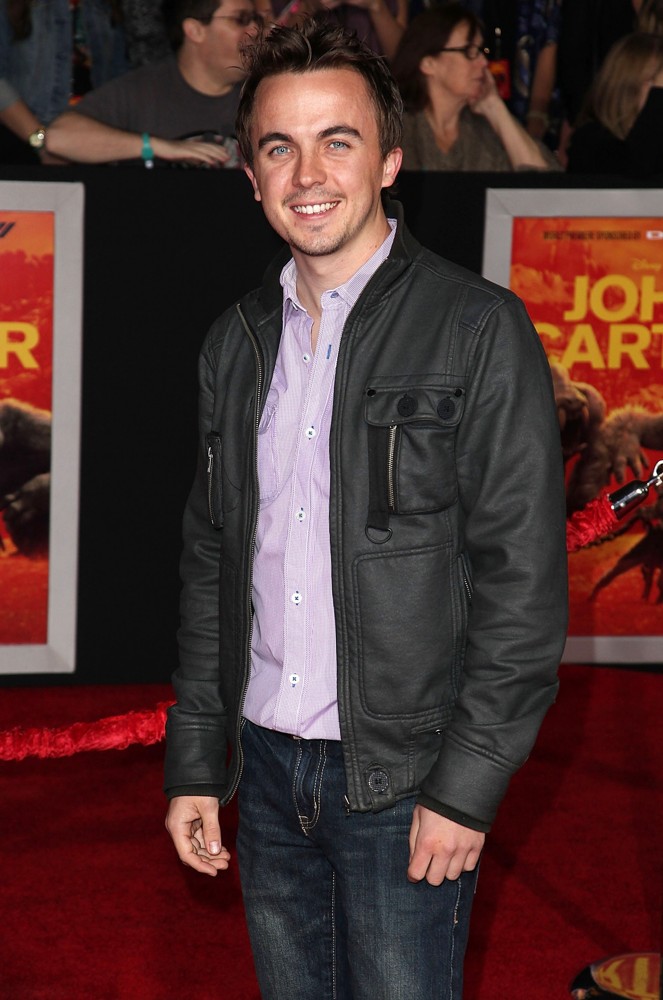 Frankie Muniz;<br>Premiere of Walt Disney Pictures' John Carter