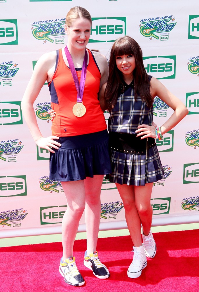 Missy Franklin;Carly Rae Jepsen;<br>Arthur Ashe Kids Day 2012