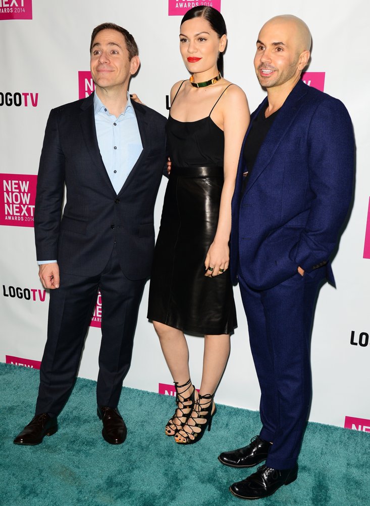 Stephen Friedman;Jessie J;Chris McCarthy;<br>Logo TV's 2014 NewNowNext Awards - Arrivals
