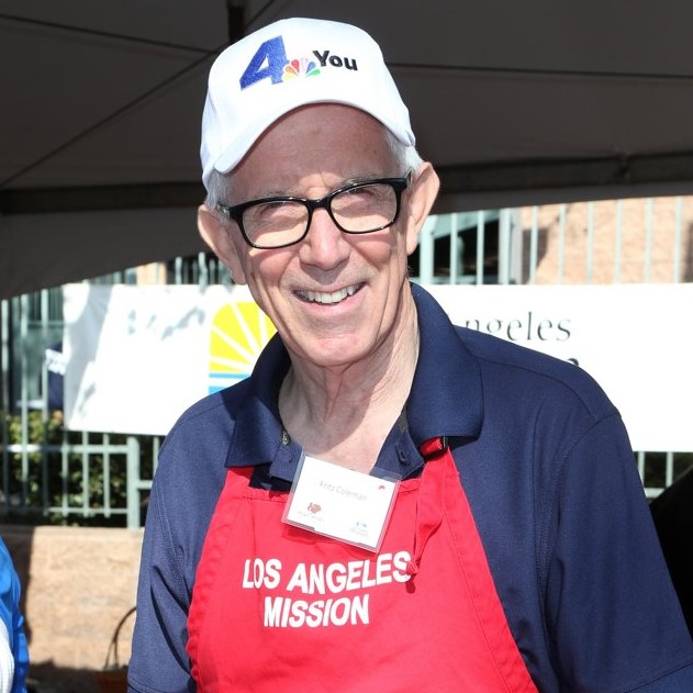 Fritz Coleman;<br>2016 Los Angeles Mission Thanksgiving Meal for The Homeless