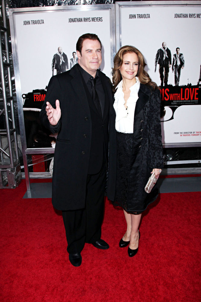 John Travolta, Kelly Preston<br>'From Paris with Love' premiere - Arrivals