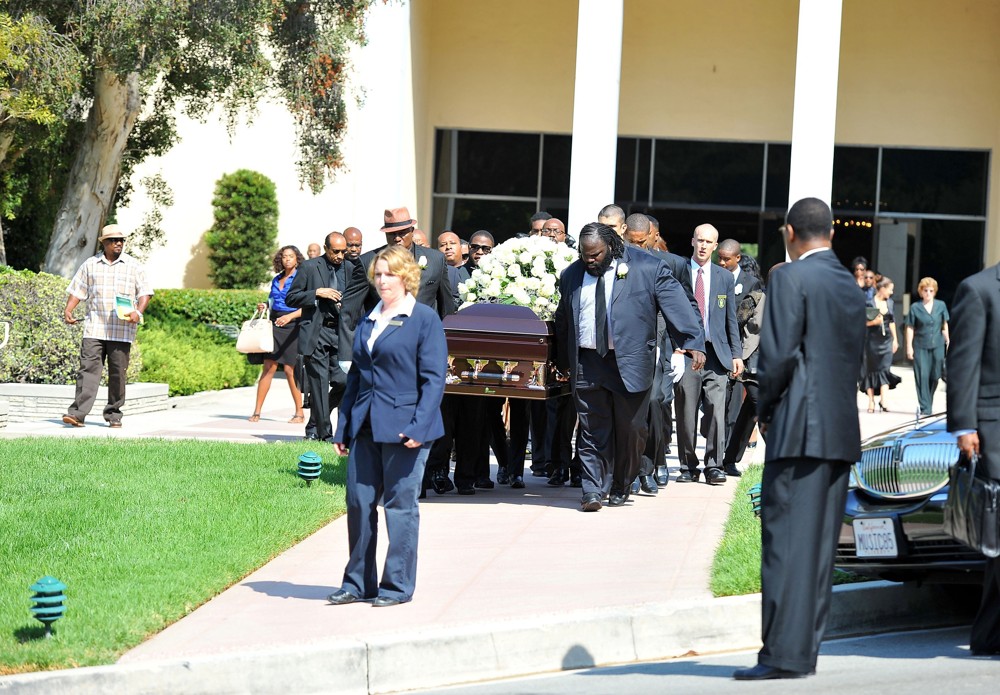 <br>The Funeral of Michael Clarke Duncan